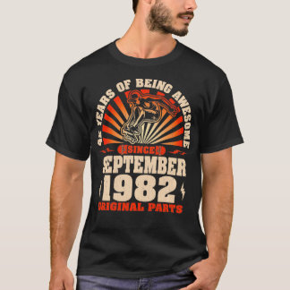 42 Year Old Skateboarders Born September 1982 42nd T-Shirt