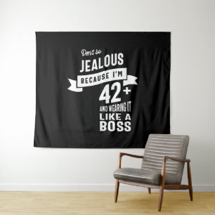 42 Years Old - 42nd Birthday Funny Gift Tapestry