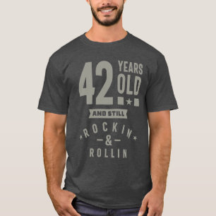 42 Years Old Birthday Gift T-Shirt
