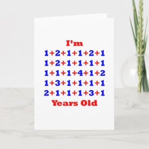 42 Years old! Card