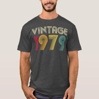 42nd Birthday Gift Vintage 1979 Men Women Mum T-Shirt