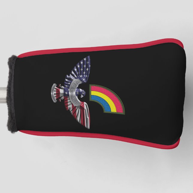 42nd Infantry Division “Never Forget” Golf Head Cover (Front)