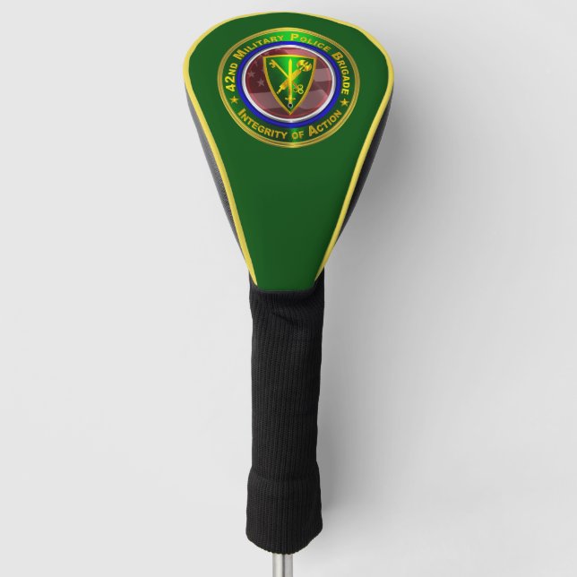 42nd Military Police Brigade Golf Head Cover (Front)