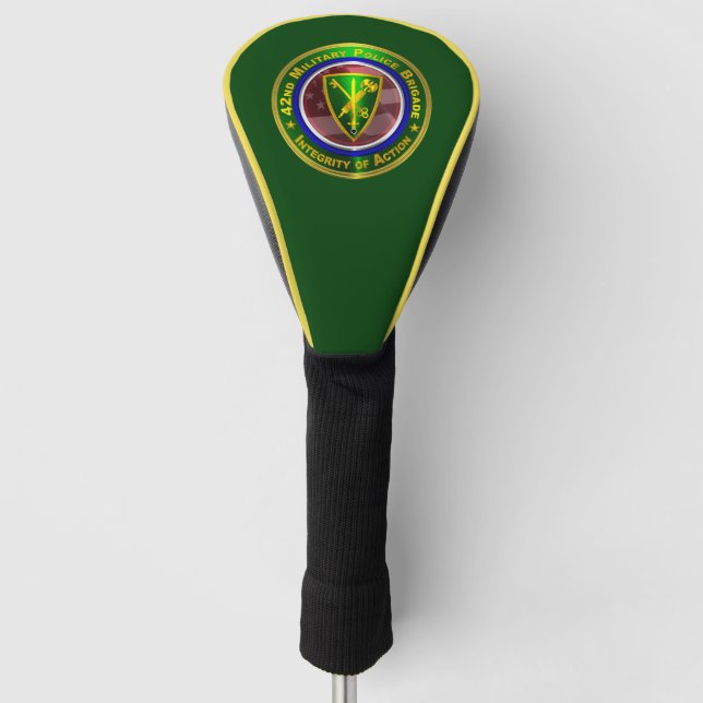 42nd Military Police Brigade Golf Head Cover (Front)