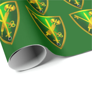 42nd Military Police Brigade “Integrity of Action” Wrapping Paper
