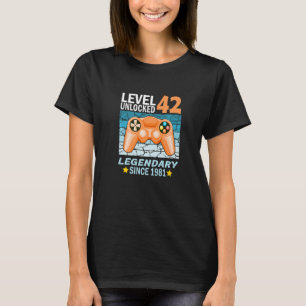42th birthday gamer born in 1981 1 T-Shirt