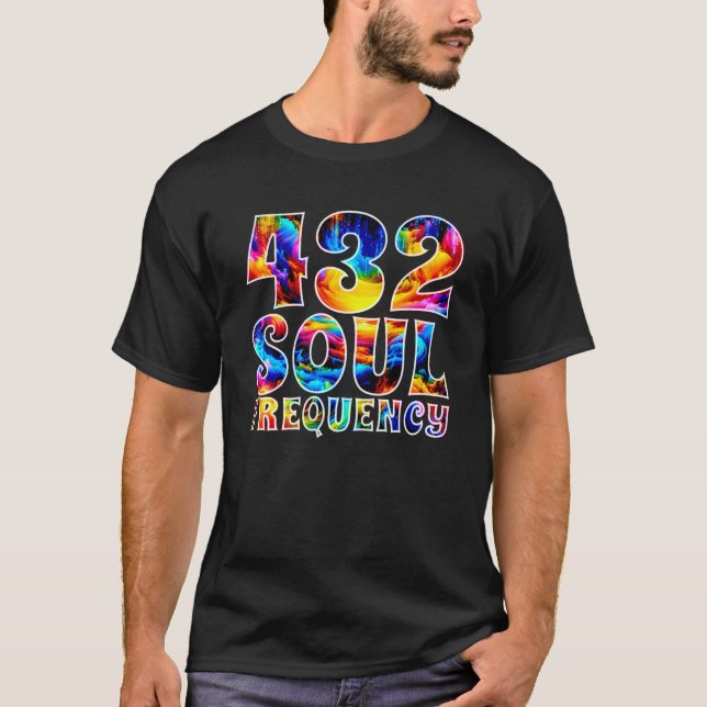 432 Soul Frequency Healing Vibes  T-Shirt (Front)
