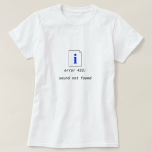 4'33" shirt