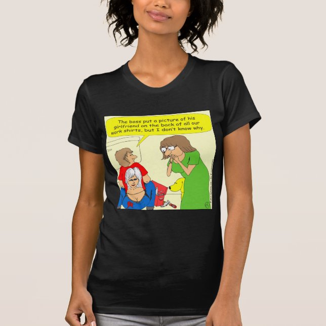 434 Butt crack shirt cartoon (Front)