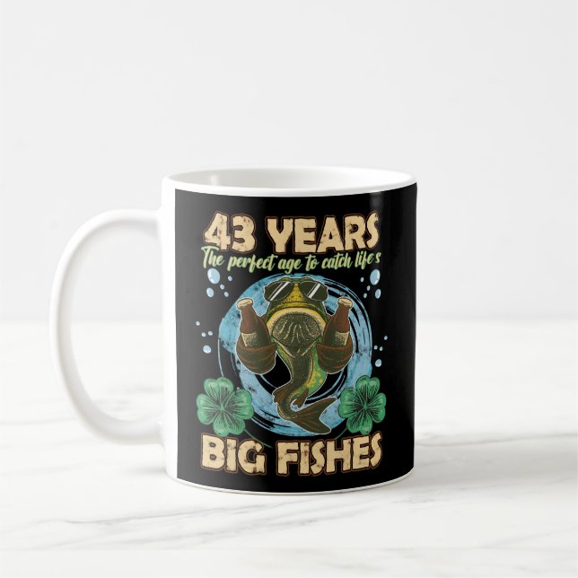 43 Fisher Fishing Coffee Mug (Left)