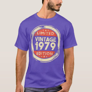 43 Year Old Gifts Vintage 1979 Limited Edition 43r T-Shirt