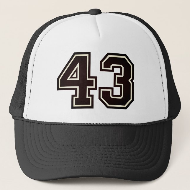 43rd Birthday Party Trucker Hat (Front)