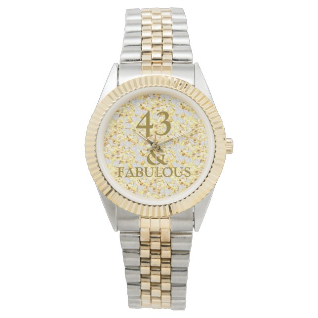 43rd  Birthday  Watch (Front)