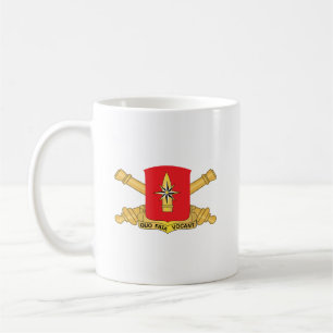 43rd Field Artillery Battalion - Red w Branch wo T Coffee Mug