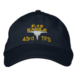 43TFS F-15 High Tech Eagle Golf Hat