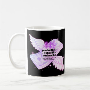 444 Angel Number Money Manifestation Mug