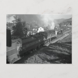 4456 Pulls the Daylight Through San Luis Obispo Postcard