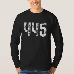 445 Area Code Philadelphia PA Mobile Telephone Are T-Shirt