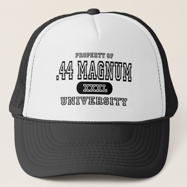 44 Magnum University Trucker Hat (Front)