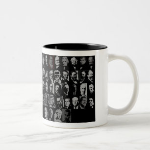 44 presidents, LIST OF PRESIDENTS Two-Tone Coffee Mug