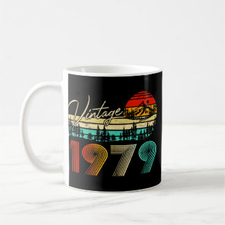 44 Year Old Boys Girls Vintage 1979 44th Birthday  Coffee Mug