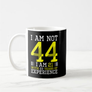 44th Birthday Man Woman 44 Year Old Gift Coffee Mug