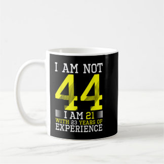 44th Birthday Man Woman 44 Year Old Gift Coffee Mug
