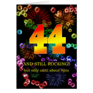 44th Birthday Still Rocking