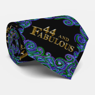 44th Birthday  Tie