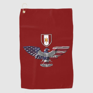 44th Medical Brigade “Dragon Medics” Eagle Golf Towel