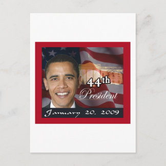 44th President Memorabilia Postcard