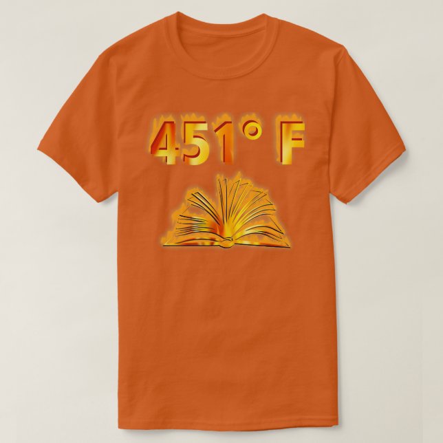451 Fahrenheit Long Sleeve  T-Shirt (Design Front)