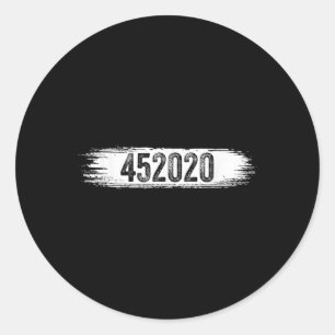 452020 Shirt - 452020 Trump Tee Shirt Gift 452020 Classic Round Sticker