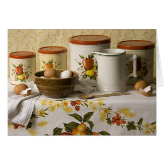 4549 Bowl Pitcher & Cannisters Still Life