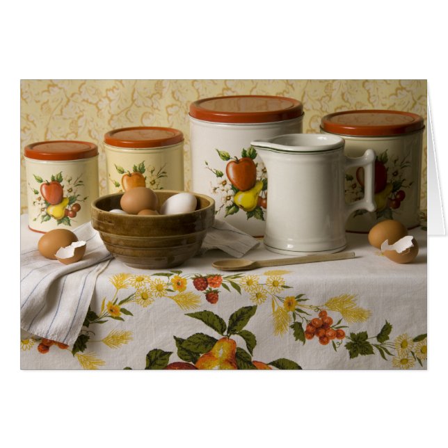 4549 Bowl Pitcher & Cannisters Still Life (Front Horizontal)