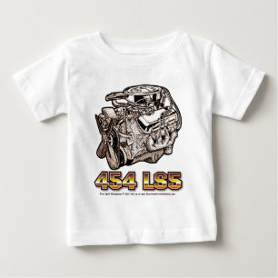 454 LS5 Engine Baby T-Shirt