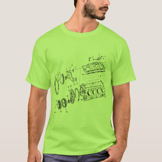 454ci Engine Block T-Shirt