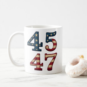 45-47 president trump coffee mug