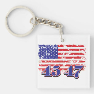 45-47 President TRump Key Ring