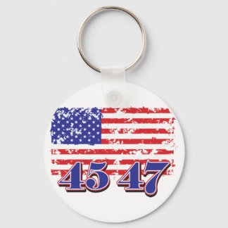 45-47 President TRump Key Ring