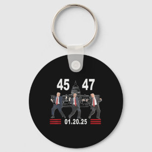 45 47 President Victory Dance Inauguration Day 202 Key Ring