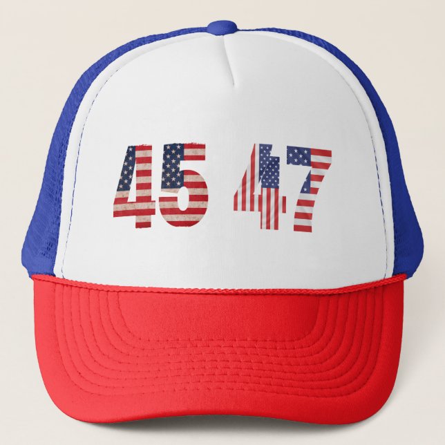 45 47 Trucker Hat (Front)