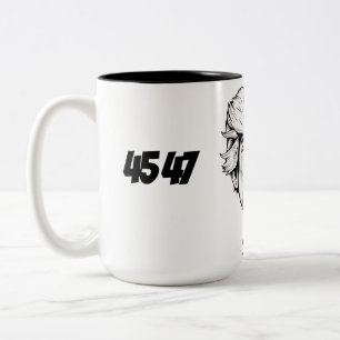 45 47 Trump 2024 Two-Tone Coffee Mug