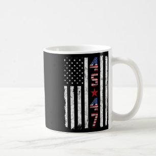 45 47 Trump President Inauguration Usa Retro Trump Coffee Mug
