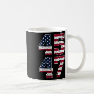 45 47 We The People 2024 Stand With American Flag Coffee Mug
