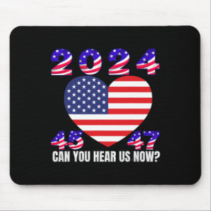 45 And 47 President Donald Trump American Flag 202 Mouse Mat