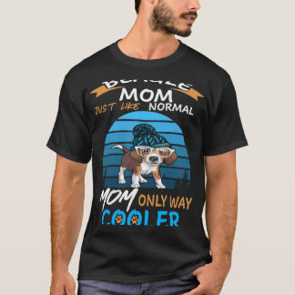 45 Beagle Mum Cooler T-Shirt