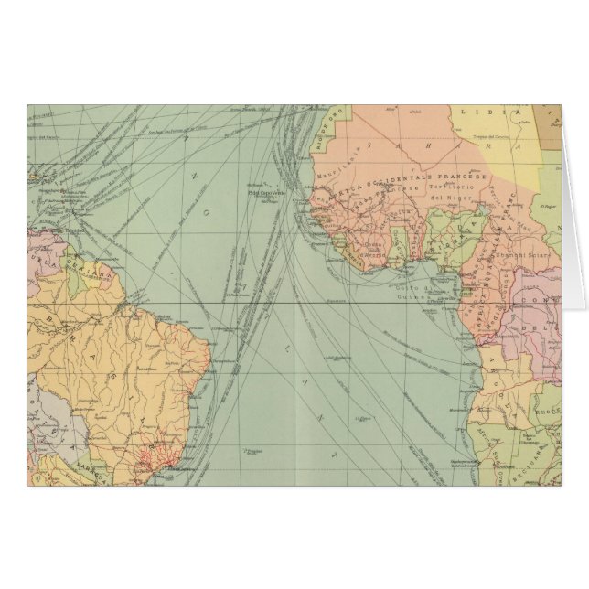 45 lines of communication, Atlantic Ocean (Front Horizontal)
