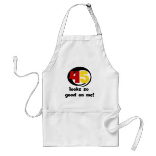 45 Looks So Good On Me T shirts and Gifts Standard Apron