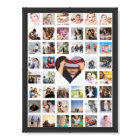 45 Photo Collage Personalized With Heart